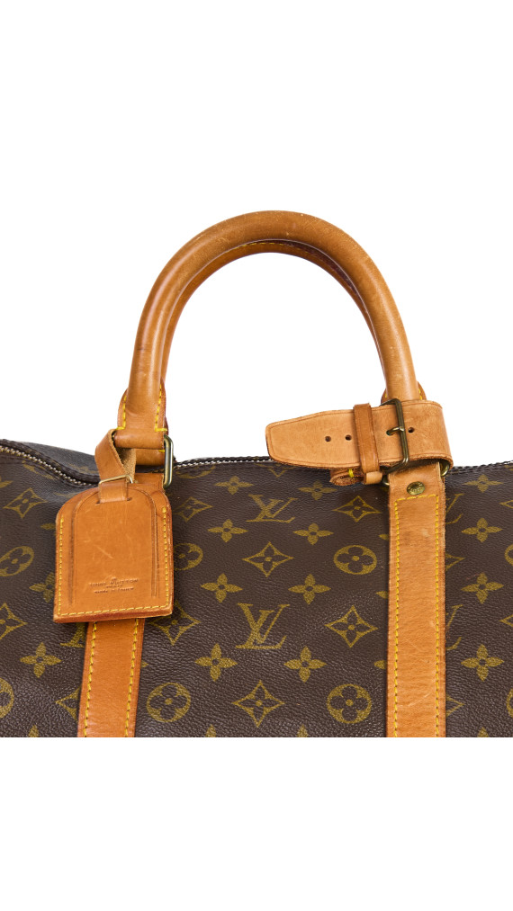 Louis Vuitton Keepall 55 Monogram Canvas Reiseveske