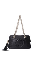 Gucci Soho Chain Shoulder Bag – Sort