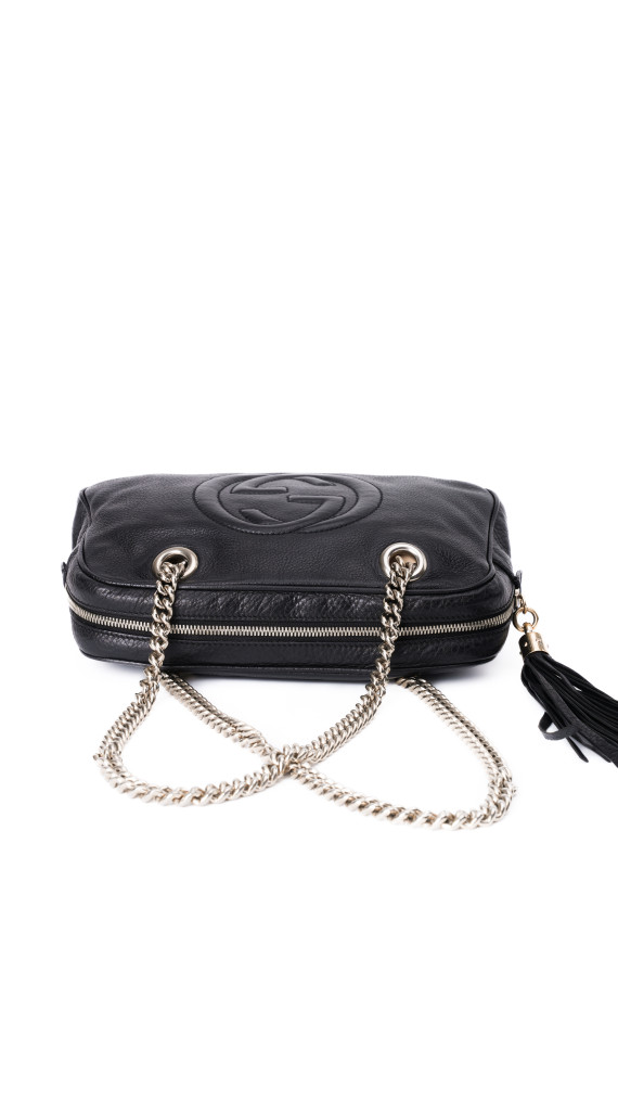 Gucci Soho Chain Shoulder Bag – Sort