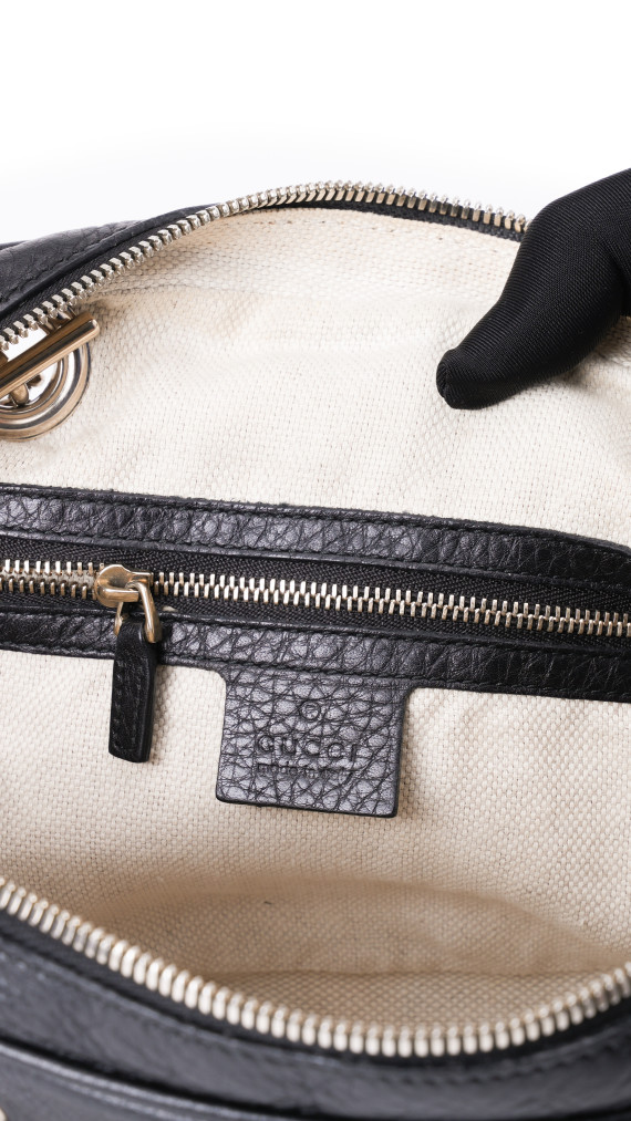 Gucci Soho Chain Shoulder Bag – Sort