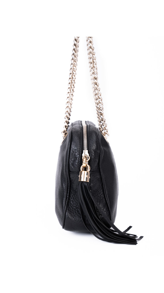 Gucci Soho Chain Shoulder Bag – Sort