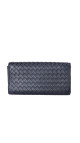 Bottega Veneta Continental Wallet – Intrecciato Skinn, Sort