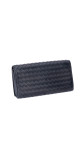 Bottega Veneta Continental Wallet – Intrecciato Skinn, Sort