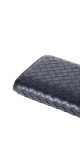Bottega Veneta Continental Wallet – Intrecciato Skinn, Sort