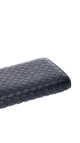 Bottega Veneta Continental Wallet – Intrecciato Skinn, Sort