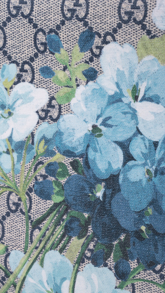 Gucci Dionysus GG Blooms Shoulder Bag – Blå Blomsterprint