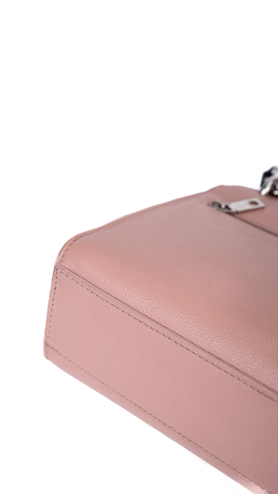 Louis Vuitton Lockme Chain Bag – Rosa og Sort Kalveskinn