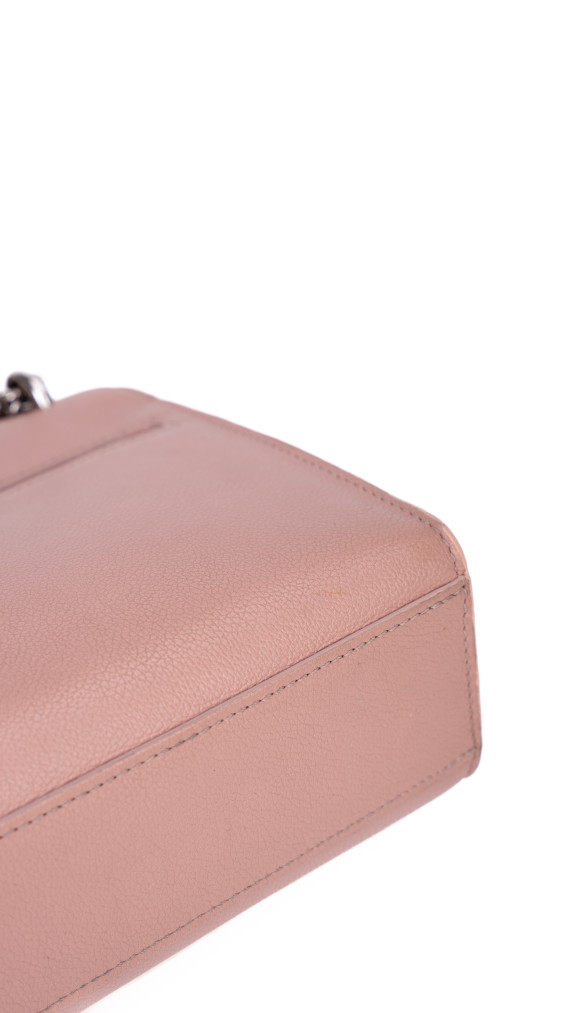 Louis Vuitton Lockme Chain Bag – Rosa og Sort Kalveskinn