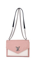 Louis Vuitton Lockme Chain Bag – Rosa og Sort Kalveskinn