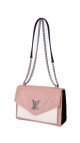 Louis Vuitton Lockme Chain Bag – Rosa og Sort Kalveskinn