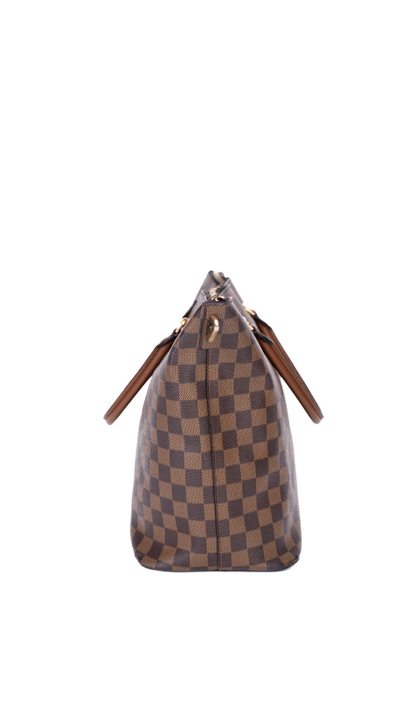 Louis Vuitton Neverfull-Style Tote – Damier Ebene Canvas