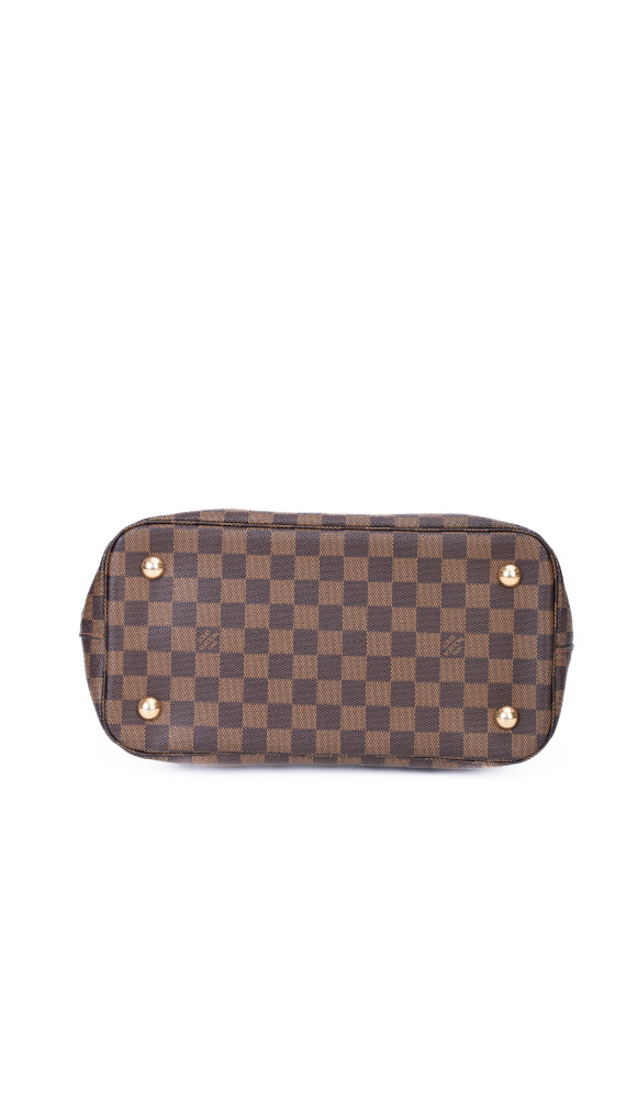 Louis Vuitton Neverfull-Style Tote – Damier Ebene Canvas
