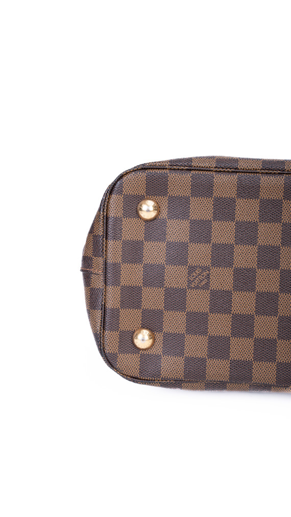 Louis Vuitton Neverfull-Style Tote – Damier Ebene Canvas
