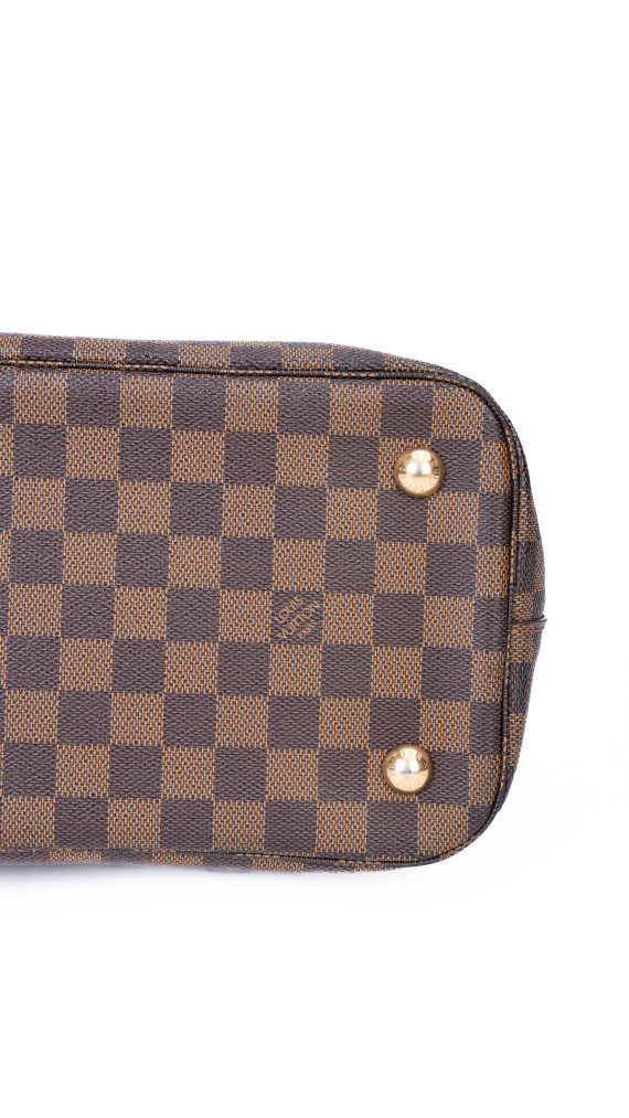Louis Vuitton Neverfull-Style Tote – Damier Ebene Canvas