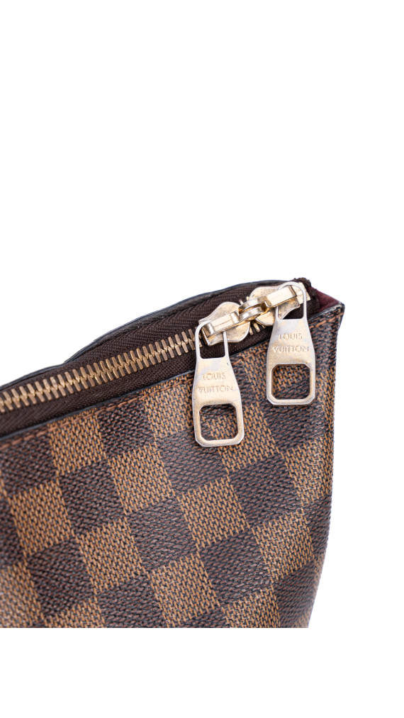 Louis Vuitton Neverfull-Style Tote – Damier Ebene Canvas