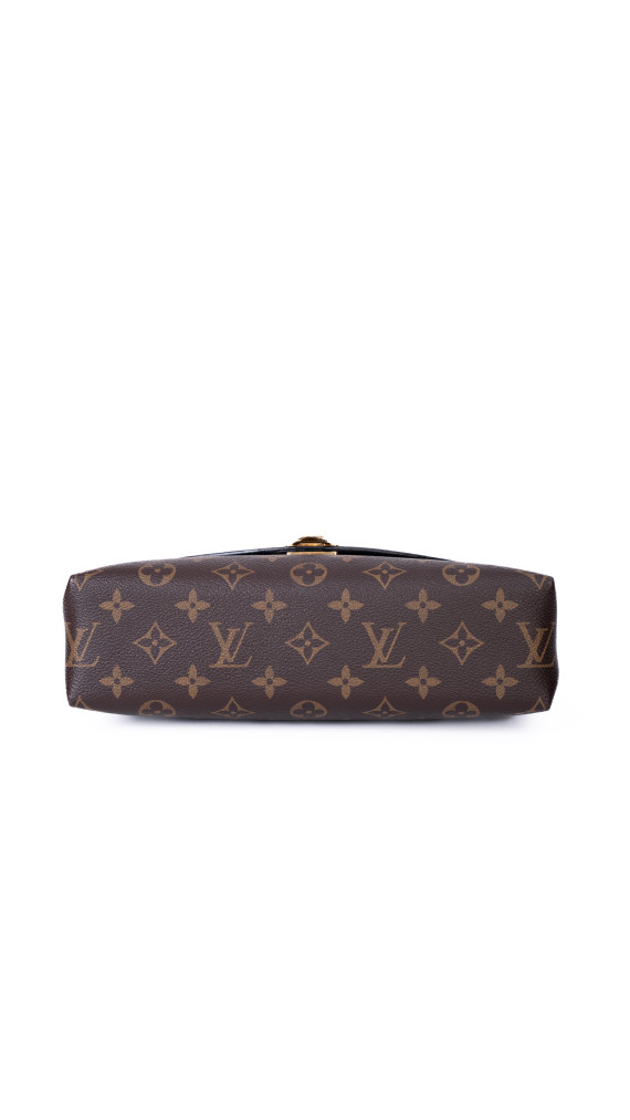Louis Vuitton Pallas Chain Bag – Monogram Canvas & Rød Skinnklaff