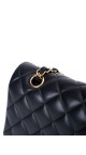 Chanel Classic Double Flap Bag – Sort Lammeskinn med Gullfarget Hardware