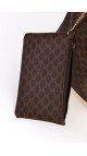 Celine Vintage Bucket Bag i Macadam Canvas