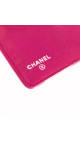 Chanel Camellia Lambskin Pink Wallet med Sølv CC-logo