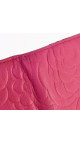 Chanel Camellia Lambskin Pink Wallet med Sølv CC-logo