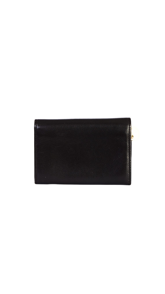 Christian Dior Vintage CD Wallet i Skinn