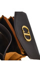 Christian Dior Vintage CD Wallet i Skinn