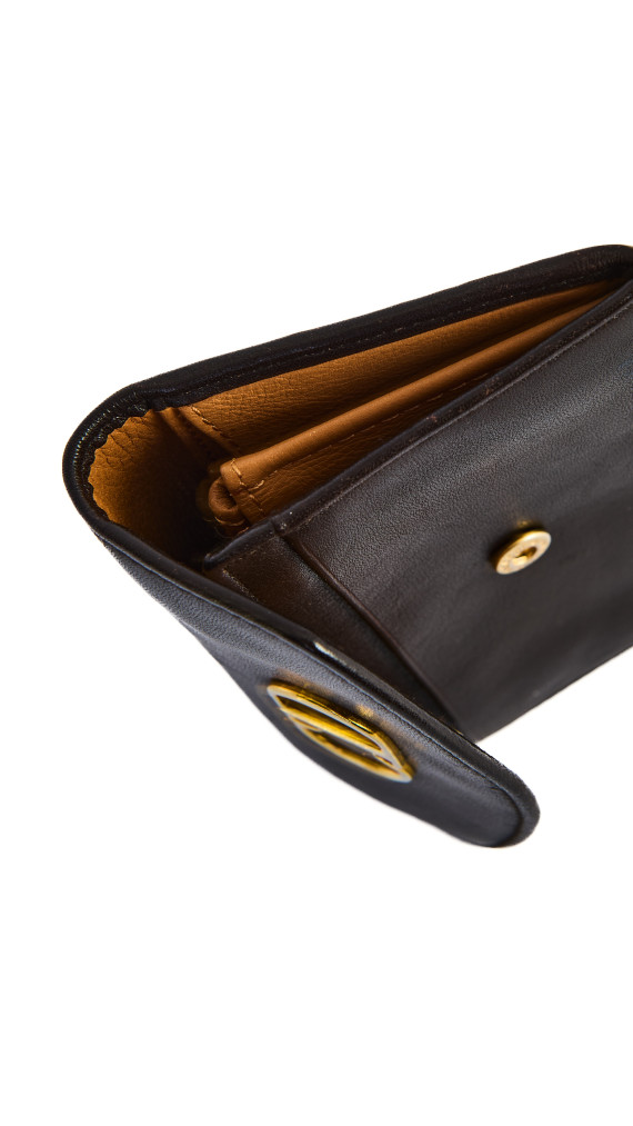 Christian Dior Vintage CD Wallet i Skinn