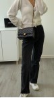 Chanel Single Flap Crossbody Bag Patent Leather