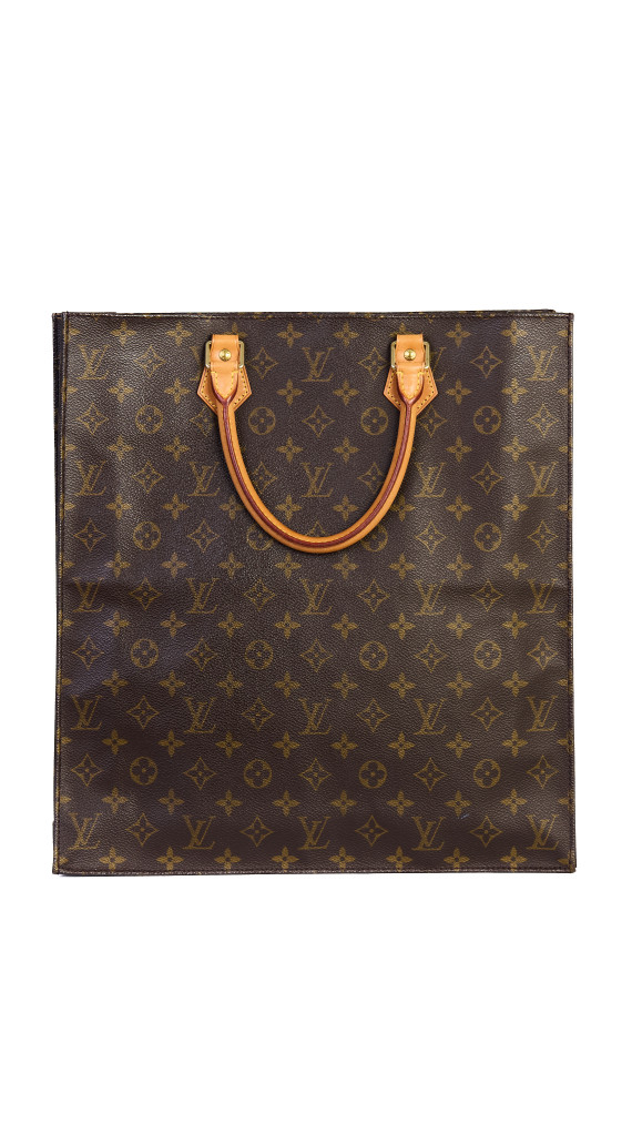 Louis Vuitton Monogram Sac Plat Tote Bag