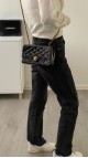 Chanel Single Flap Crossbody Bag Patent Leather