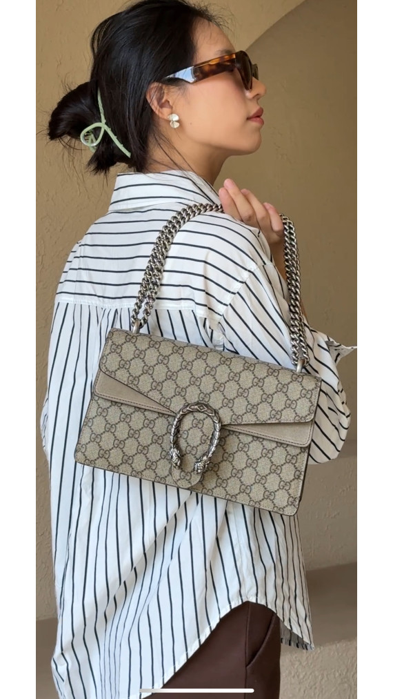 Gucci Dionysus GG Supreme Shoulder Bag