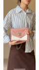 Louis Vuitton Lockme Chain Bag – Rosa og Sort Kalveskinn