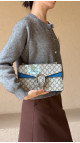 Gucci Dionysus GG Blooms Shoulder Bag – Blå Blomsterprint