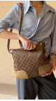 Gucci GG Shoulder Bag – Brun Gull Metallisk