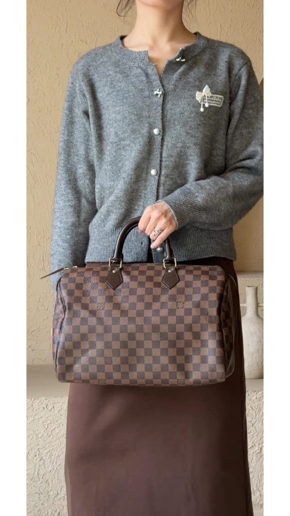 Louis Vuitton Speedy 35 – Damier Ebene Canvas