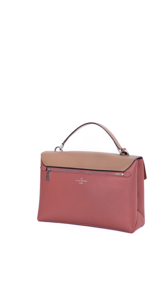 Louis Vuitton Lockme i Beige, Karamell og Korallrød