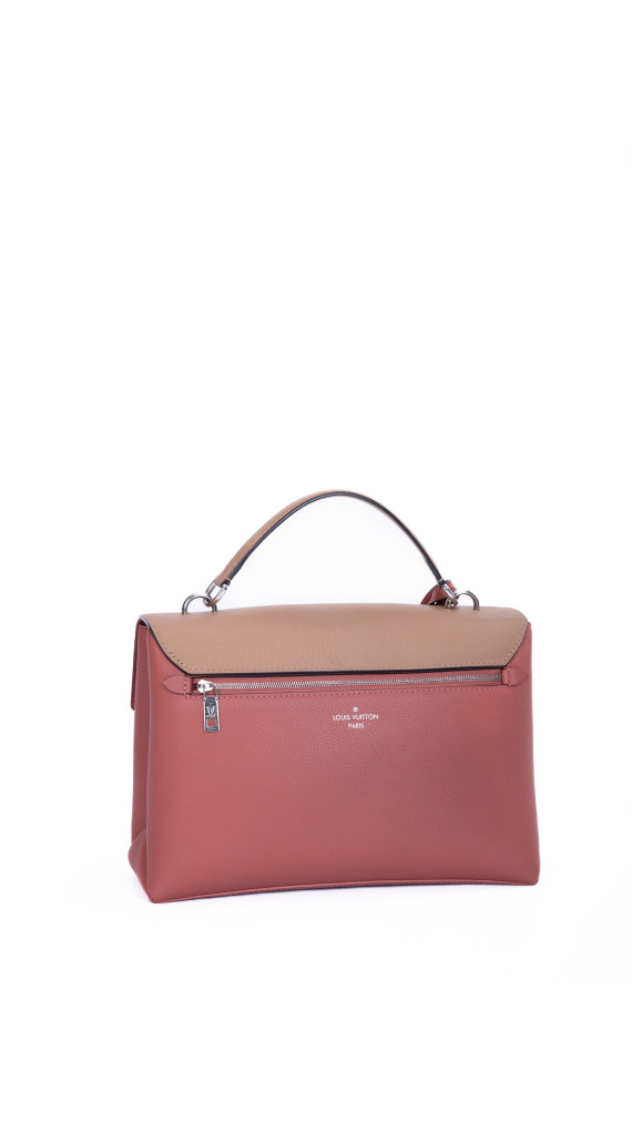 Louis Vuitton Lockme i Beige, Karamell og Korallrød