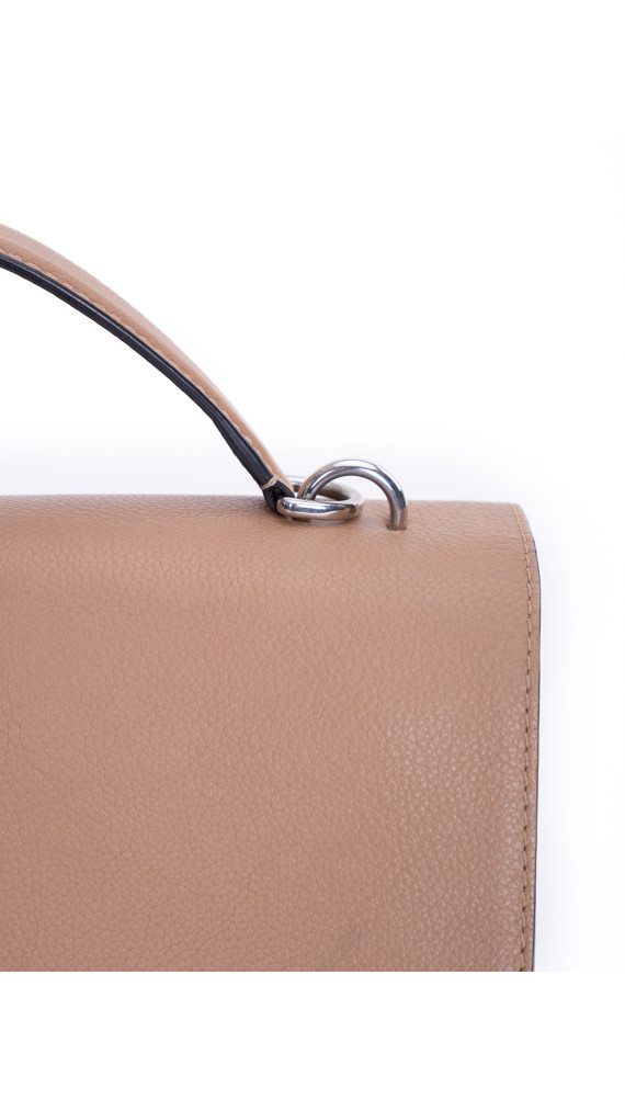Louis Vuitton Lockme i Beige, Karamell og Korallrød