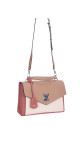 Louis Vuitton Lockme i Beige, Karamell og Korallrød