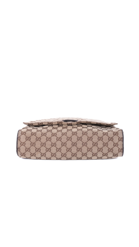 Gucci GG Supreme Messenger Bag – Beige Brun