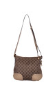 Gucci GG Shoulder Bag – Brun Gull Metallisk