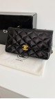 Chanel Single Flap Crossbody Bag Patent Leather