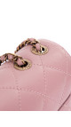 Chanel Single Flap Bag – Rosa Lammeskinn med Akryl CC-lås