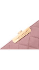 Chanel Single Flap Bag – Rosa Lammeskinn med Akryl CC-lås