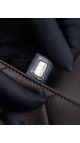 Chanel 19 Flap Bag i Sort Skinn med Gyllen Kjede