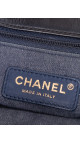 Chanel 19 Flap Bag i Sort Skinn med Gyllen Kjede