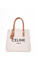 Celine Canvas Tote Bag – Logo Paris
