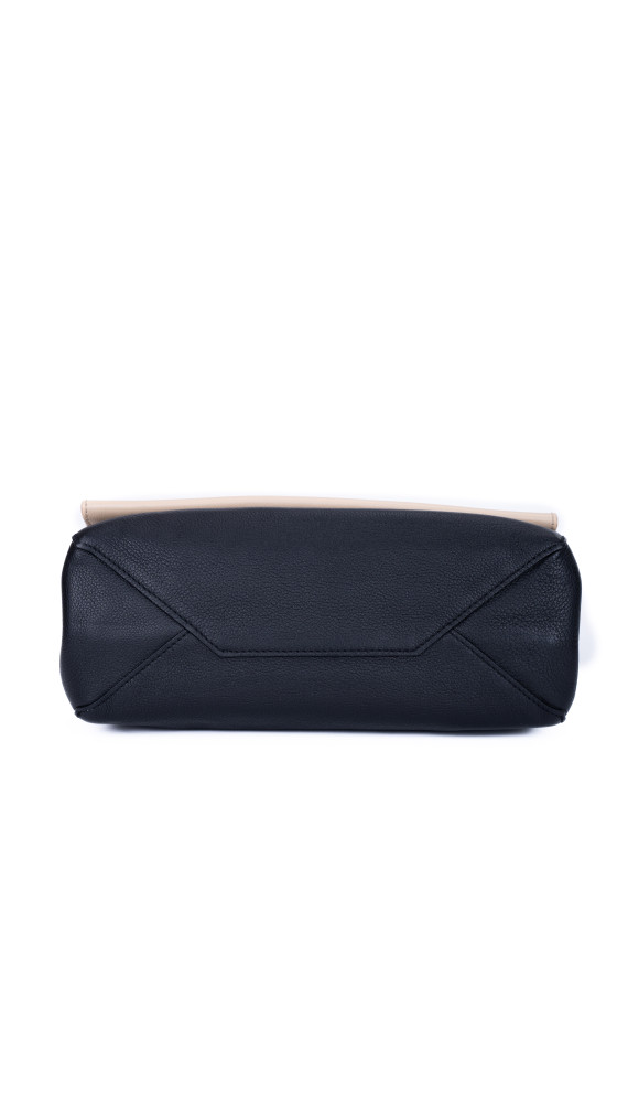 Louis Vuitton Lockme Bag i To-Tonet Beige og Sort Skinn