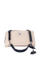Louis Vuitton Lockme Bag i To-Tonet Beige og Sort Skinn