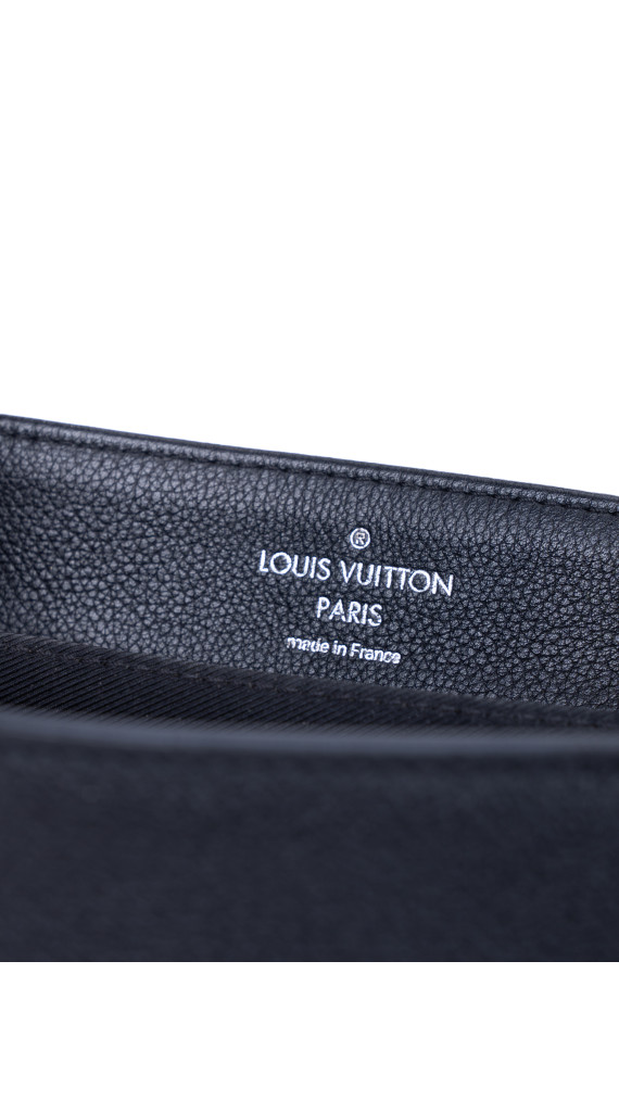 Louis Vuitton Lockme Bag i To-Tonet Beige og Sort Skinn